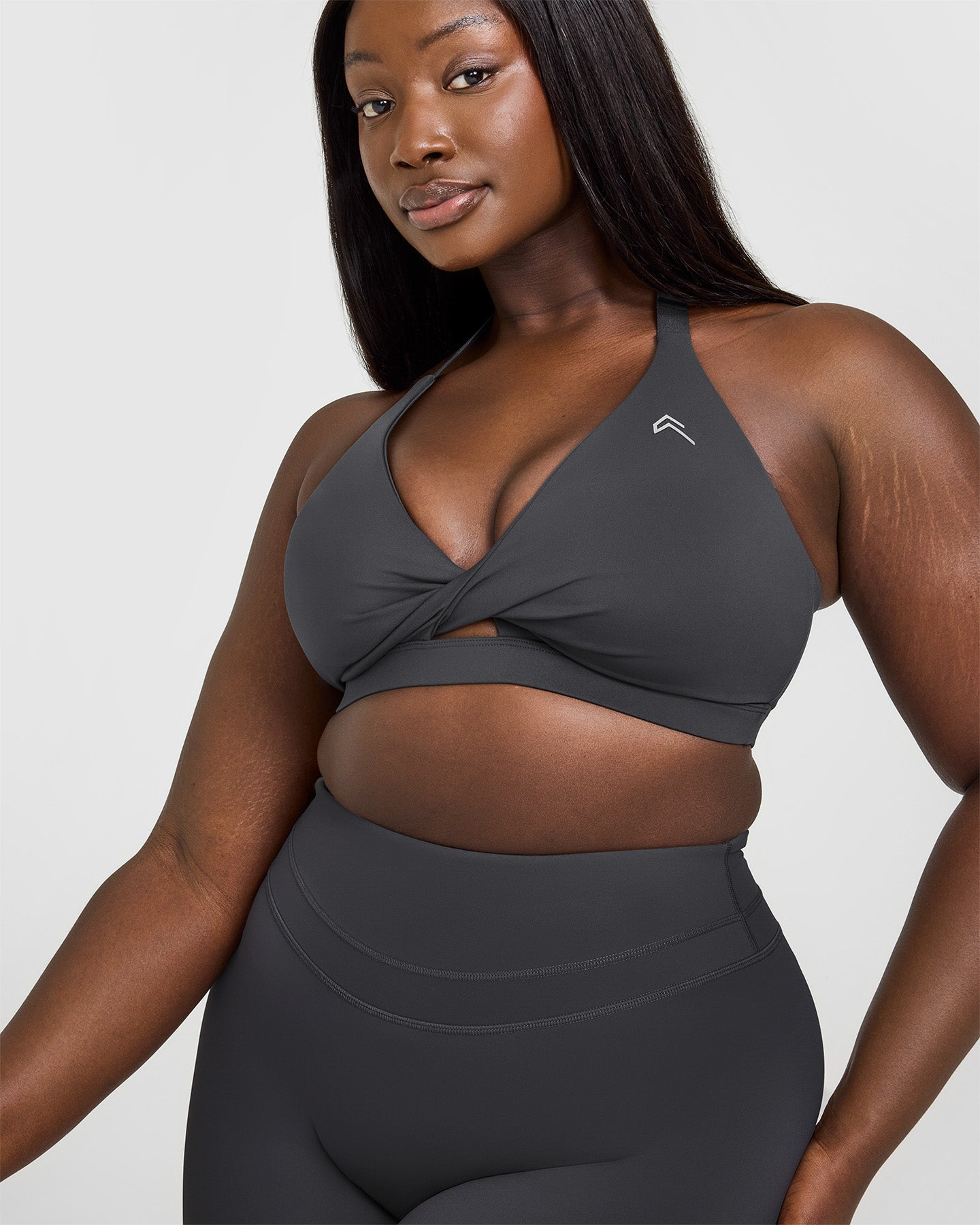 High Support Unified Twist Sports Bra for Women - Breathable & Comfortable Workout Top for Running, Yoga, and Gym
