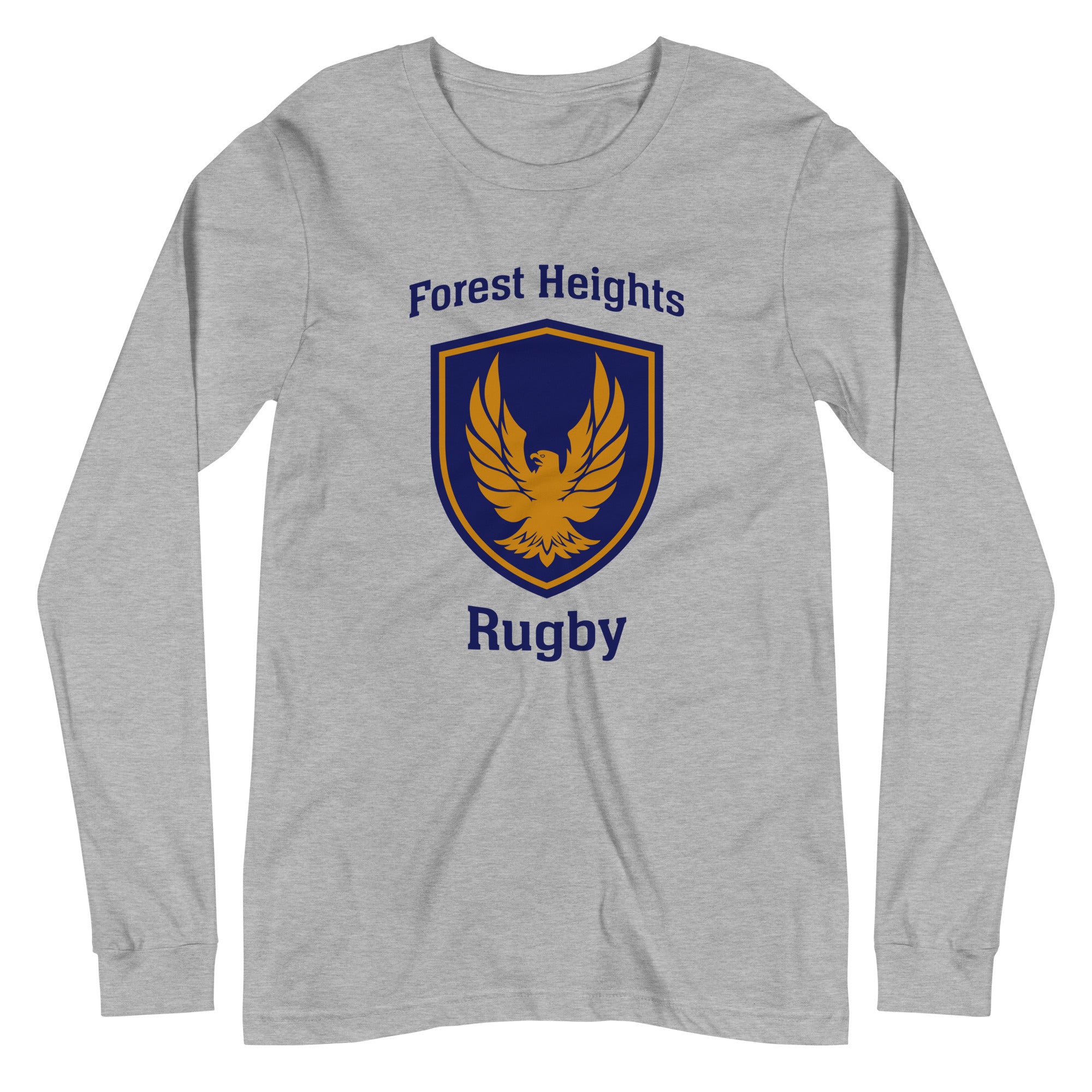 GHFH Rugby Long Sleeve Social T-Shirt for Men - Comfortable & Stylish Rugby Jersey for Casual Wear, Sports, and Team Events