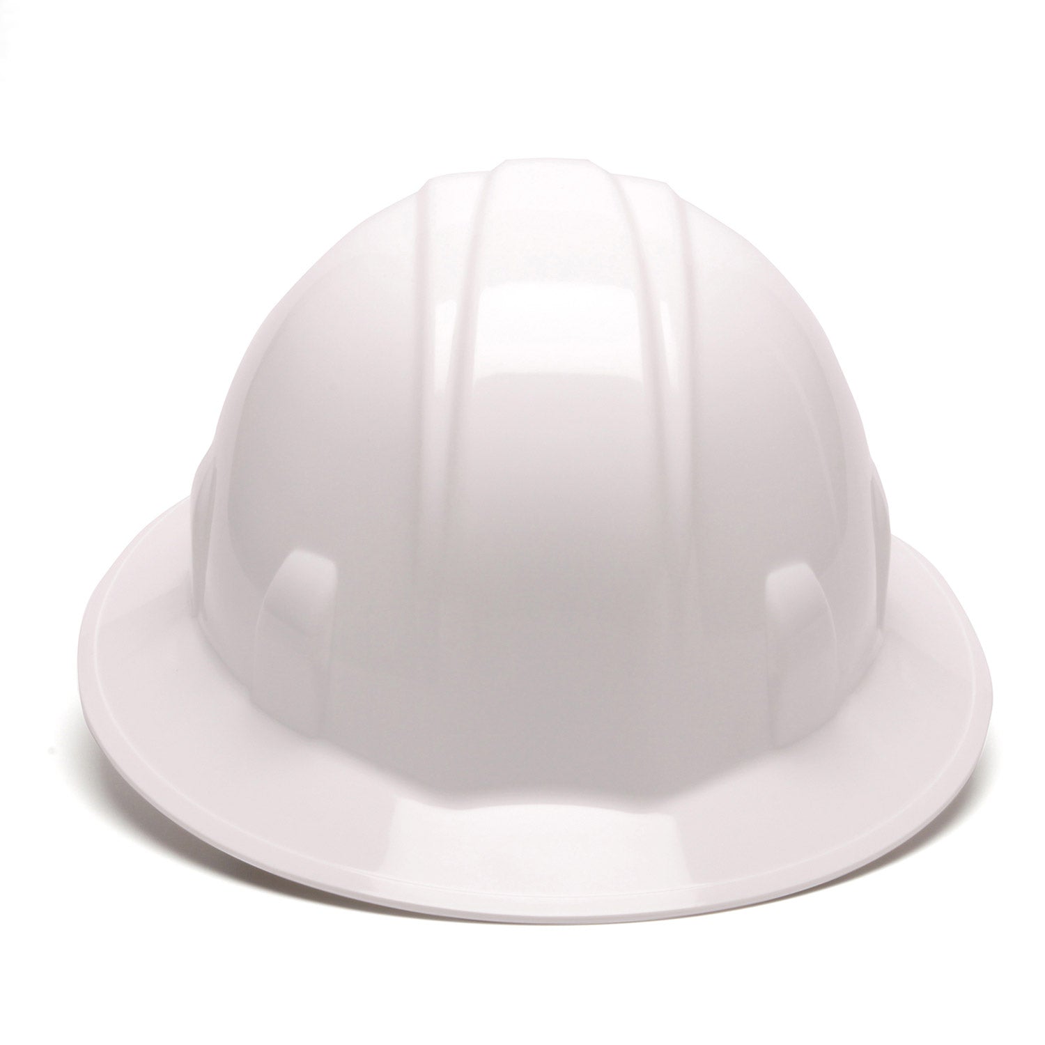 Pyramex SL Series Full Brim Hard Hat - ANSI Certified Safety Helmet for Construction & Industrial Work - Lightweight & Comfortable White Hard Hat with Adjustable Suspension - Perfect for Construction Sites, Warehouses, and Outdoor Work Environments