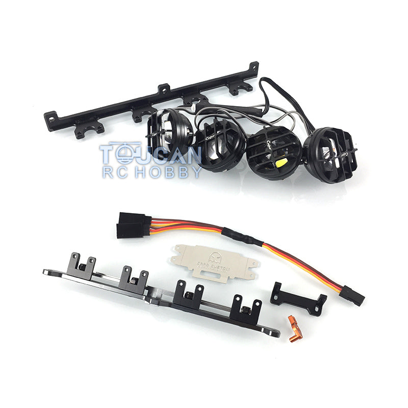 1/6 Scale CAPO SIXER1 RC Crawler Car - High Performance Racing Front & Rear Bumper, Adjustable Air Suspension, Multi-Function Roof Rack & Precision Steering Servo Arm - Perfect for Off-Road Adventures & RC Car Racing Enthusiasts