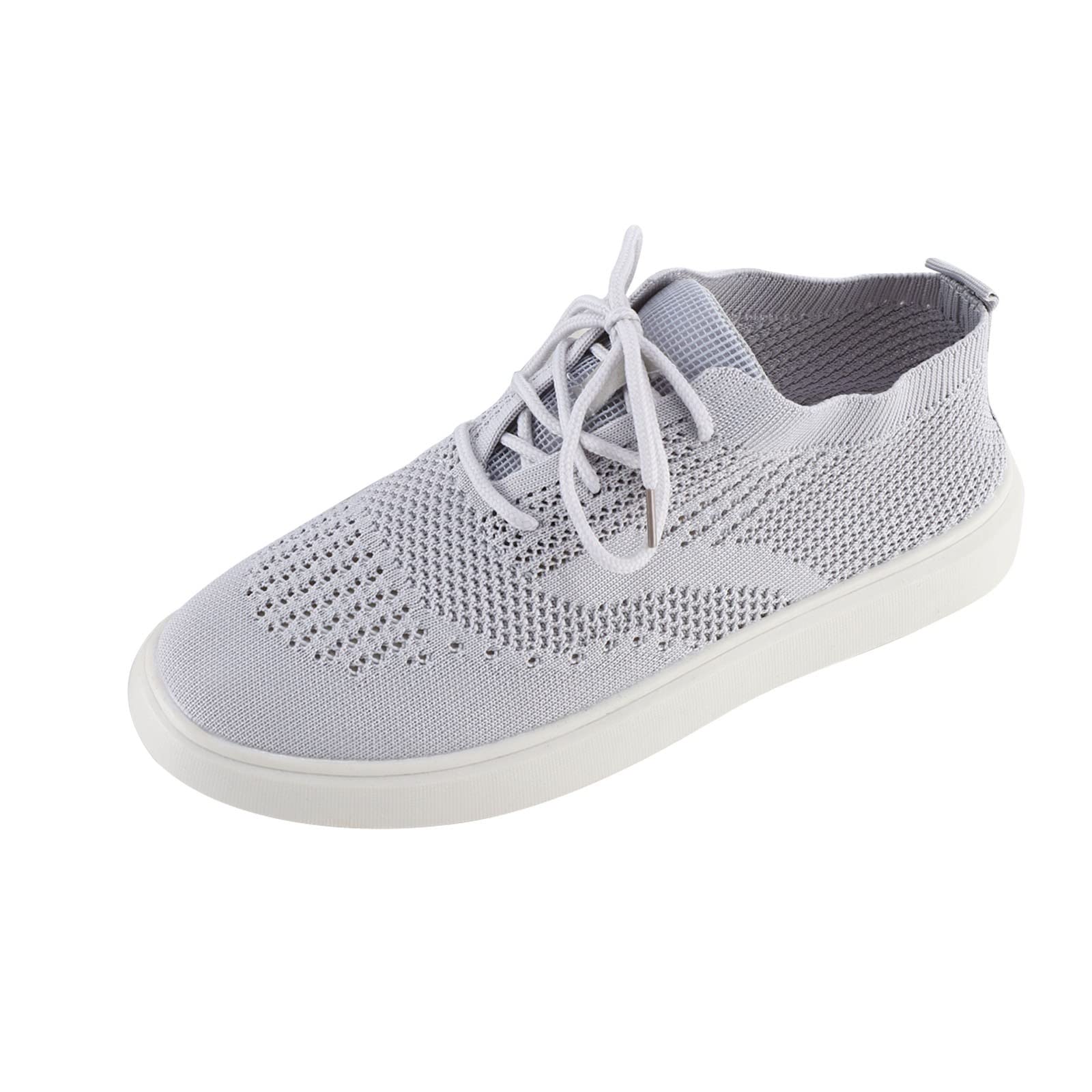 Women's Fashion Sneakers - Breathable Mesh Casual Low Top Lace-Up Shoes for Walking, Running & Everyday Wear | Comfortable & Stylish