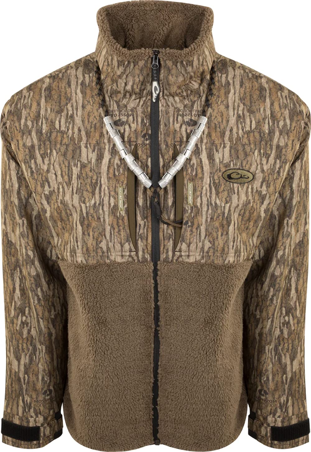 Drake Waterfowl Men's Waterproof Full Zip Hunting Jacket - Warm Camouflage Outdoor Coat for Hunting, Fishing & Hiking