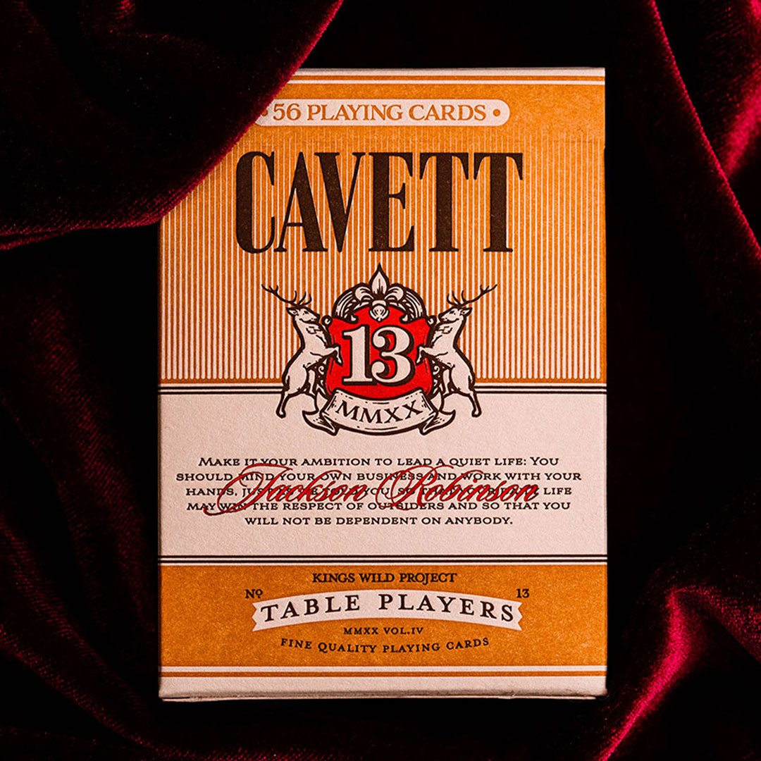 Premium Luxury Playing Cards - Table Players Vol. 04 - Elegant Deck for Poker, Blackjack & Card Magic - Perfect for Casino Nights, Game Parties & Collectors