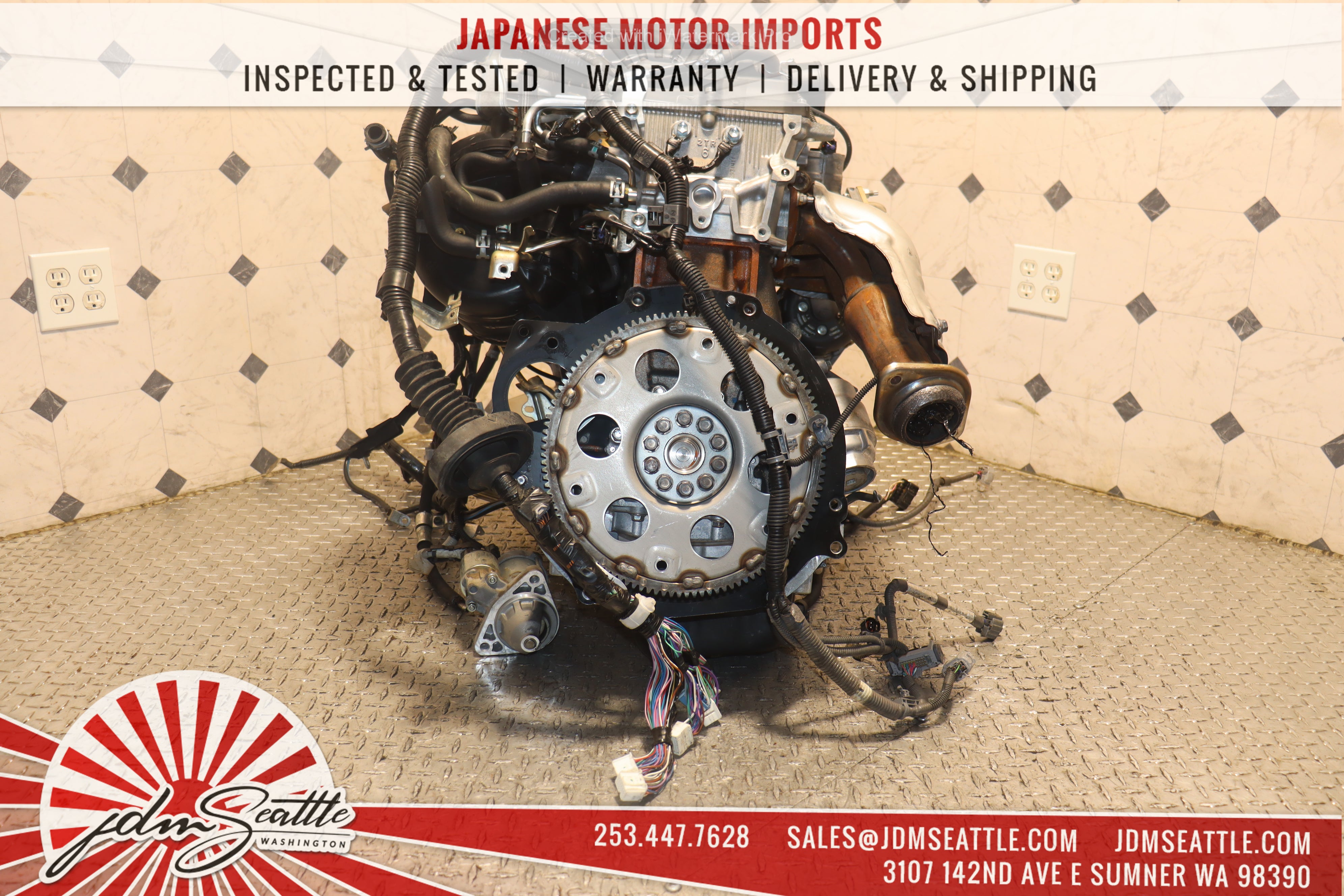 2005-2015 Toyota Tacoma 2TR-FE DOHC VVT-i Engine Replacement - Compatible with JDM Models | Perfect for Off-Roading, Daily Driving & Performance Upgrades