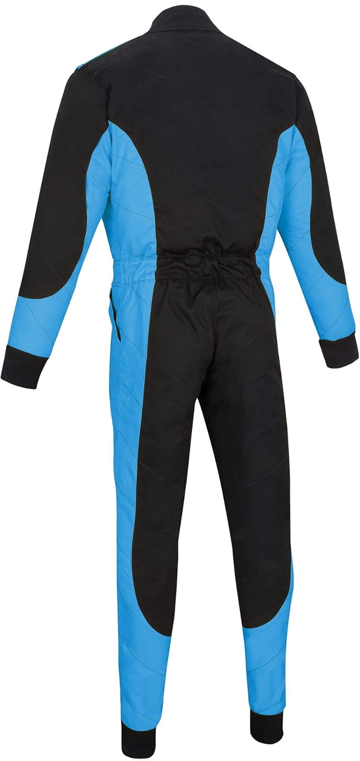 High-Performance Adult Kart Racing Suit - Breathable Polycotton One-Piece Rally Suit for Men & Women - Ideal for Karting, Motorsports, and Track Racing Events