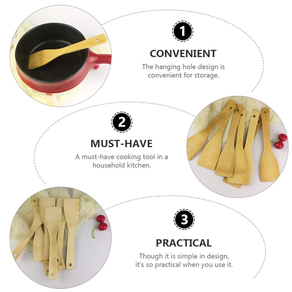 10 Pcs Non-Stick Kitchen Spatula Set - Durable Cooking Shovels, Frying Utensils, and Heat-Resistant Tools for Baking, Flipping, and Stirring