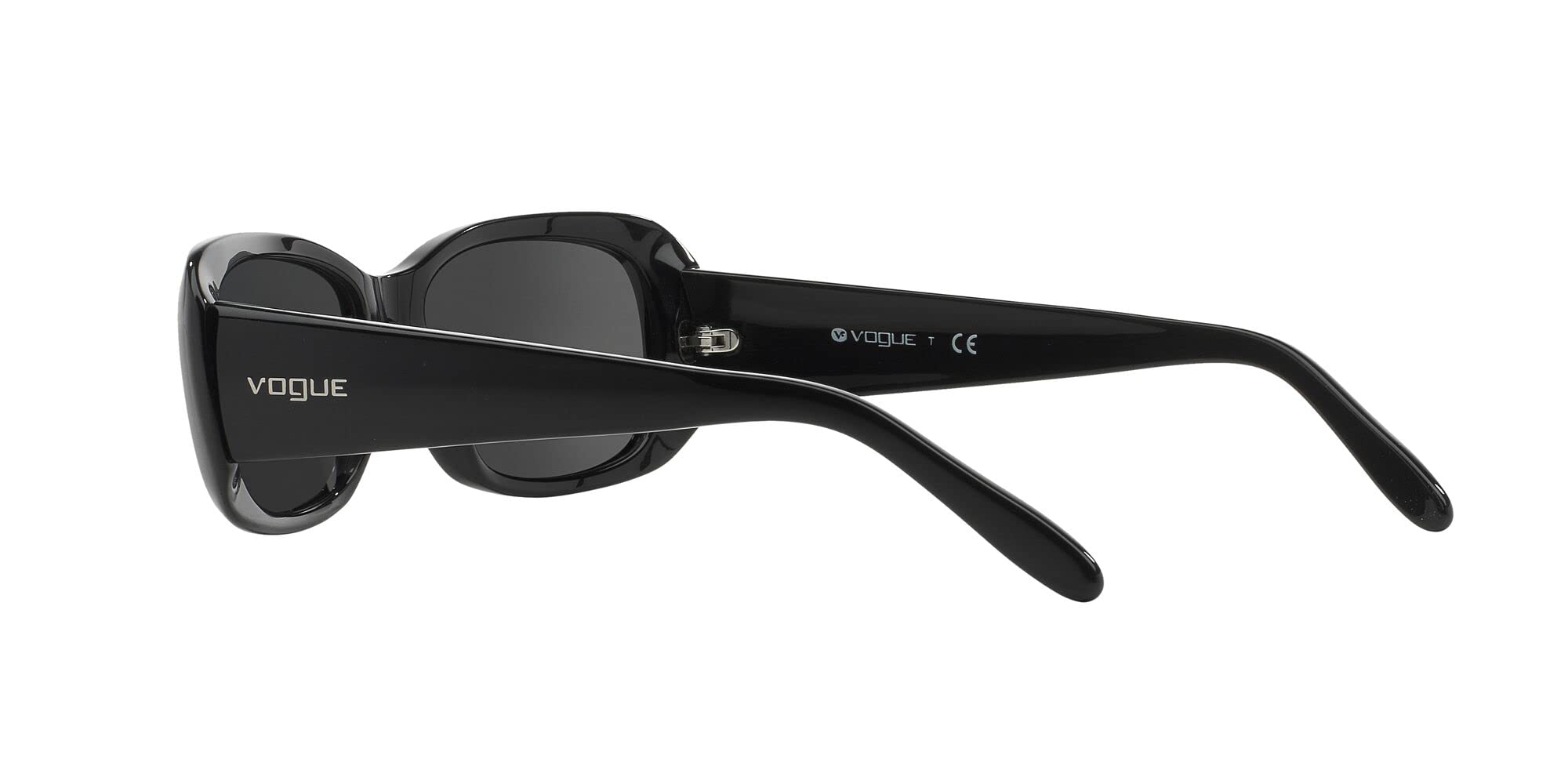 Vogue Women's Sunglasses - Dark Havana Frame with Polarized Brown Gradient Lenses (55MM) | UV Protection & Fashion Eyewear for Outdoor Activities, Beach, Driving & Summer Style