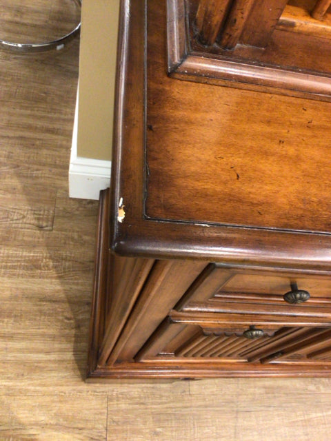 Tommy Bahama 2-Piece China Cabinet Set - Elegant Display & Storage for Fine China, Glassware & Dining Essentials | Perfect for Dining Rooms, Kitchens & Entertaining Spaces