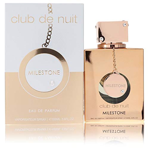 Armaf Club De Nuit Milestone 3.6 oz Eau De Parfum Spray for Men - Long Lasting Cologne with Premium Fragrance | Perfect for Date Night, Office & Special Occasions