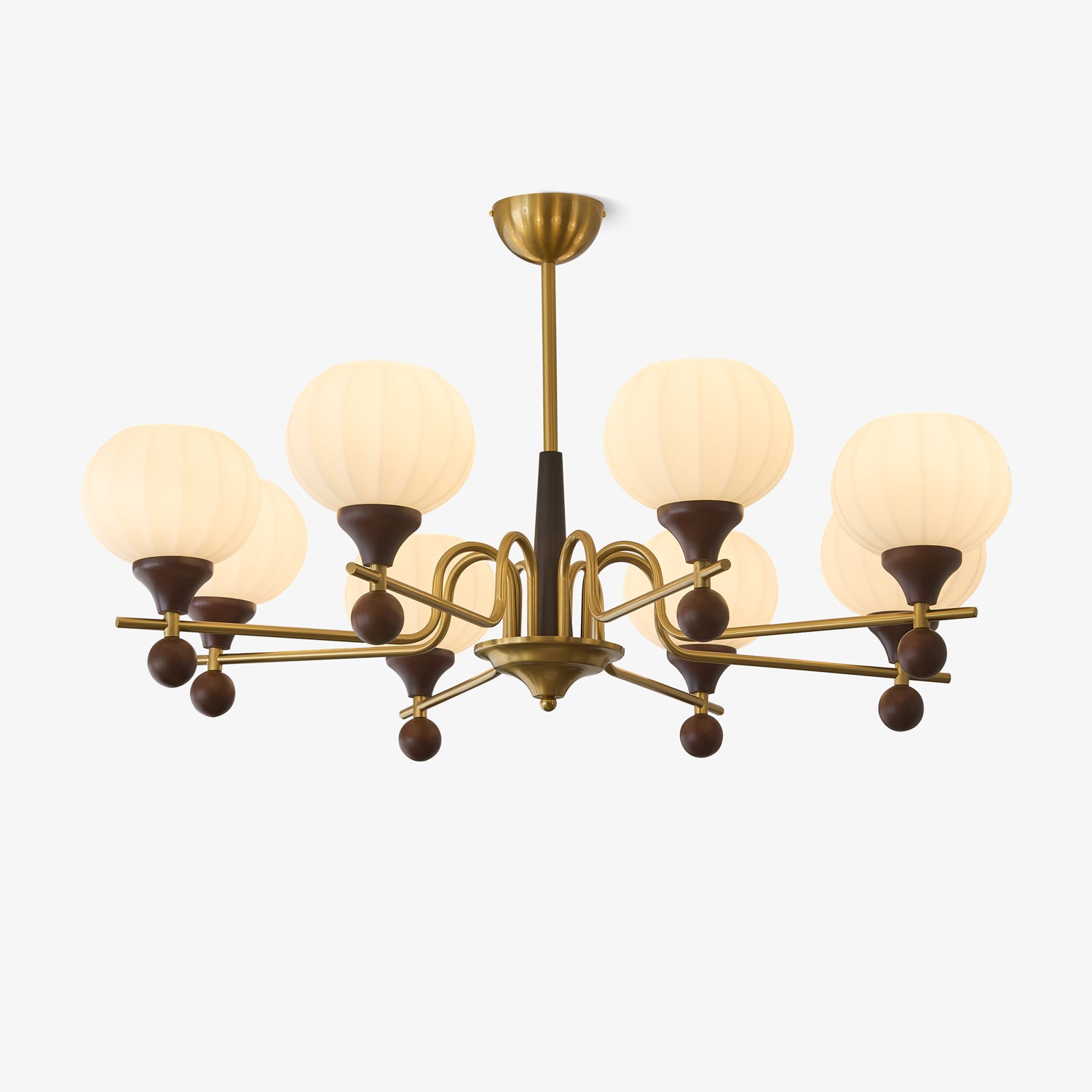Elegant Ceylon Crystal Chandelier - Modern Ceiling Light Fixture for Dining Room, Living Room & Bedroom - Perfect for Home Decor & Wedding Venues
