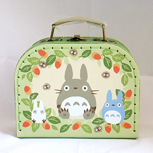 Marushin Ghibli My Neighbor Totoro Small Bag-Shaped Collectible Box - Cute Anime Storage Case for Jewelry, Cosmetics & Ghibli Merchandise | Perfect Gift for Studio Ghibli Fans