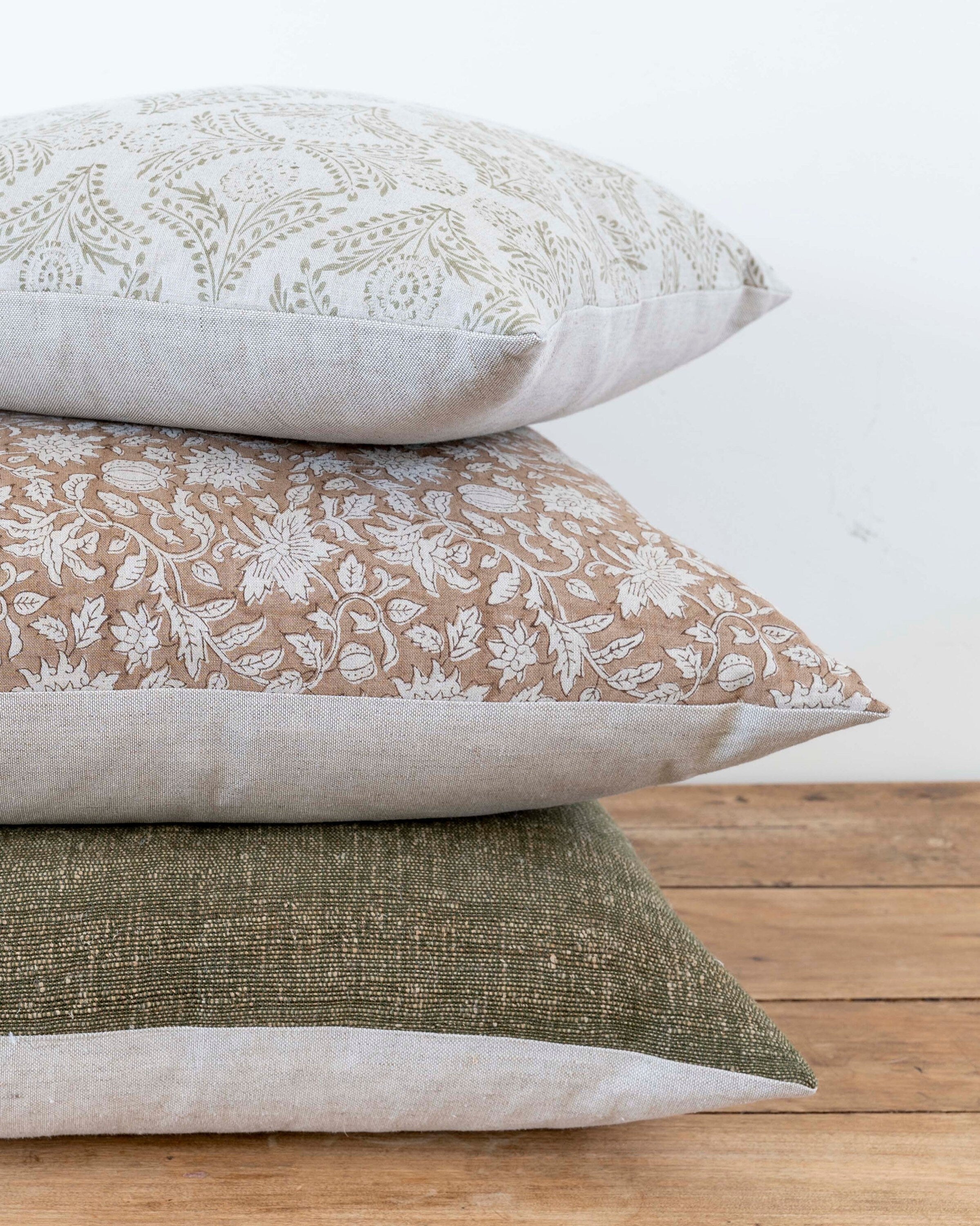 Stylish Kufri Rustic Solid Olive Designer Pillow Cover - Perfect for Living Room, Bedroom & Home Decor