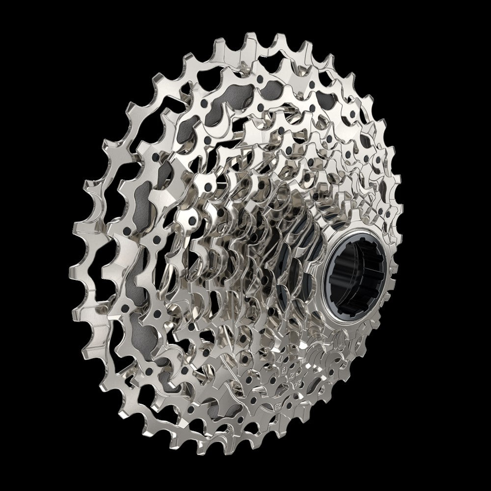 SRAM Rival AXS 12-Speed Cassette - 10-36T Road Bike Drivetrain Upgrade for Smooth Shifting | Compatible with Shimano & Campagnolo Hubs | Perfect for Road Cycling, Commuting & Endurance Rides