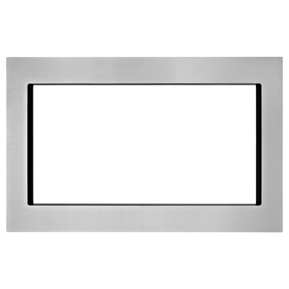 Amana MTK1630RS 30-Inch Stainless Steel Trim Kit for 1.6 Cu Ft Countertop Microwave - Perfect for Kitchen Remodeling & Seamless Appliance Integration