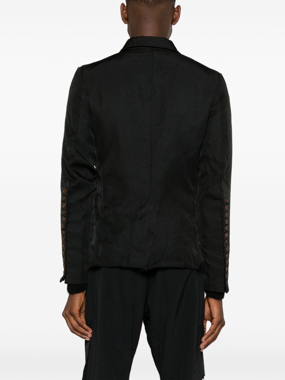 Comme des Garcons Black Jacket for Men & Women - Stylish Designer Outerwear for Fall & Winter Fashion - Perfect for Streetwear, Casual Outfits, and Night Out Looks