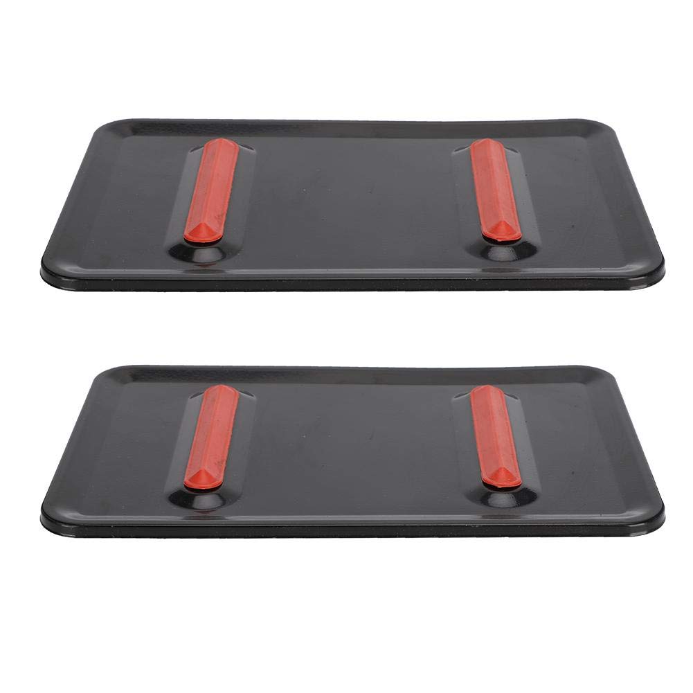 Zerodis 2-Pack Heat Resistant Ironing Board Mat - 22x14.6cm (8.66x5.7in) Non-Slip Iron Rest Pad for Clothes Iron - Perfect for Home Ironing, Laundry Room & Travel Use