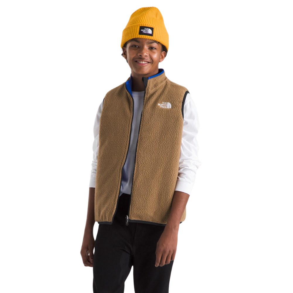 The North Face Boys' Reversible Shasta Vest - Lightweight Insulated Youth Puffer Jacket for Outdoor Activities & School