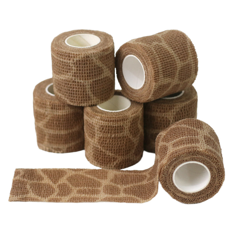 Non-Slip Coflex Grip Tape 5cm Wide - Premium Adhesive Bandage for Sports, Medical & DIY Projects - Giraffe Print Design for Fun and Style