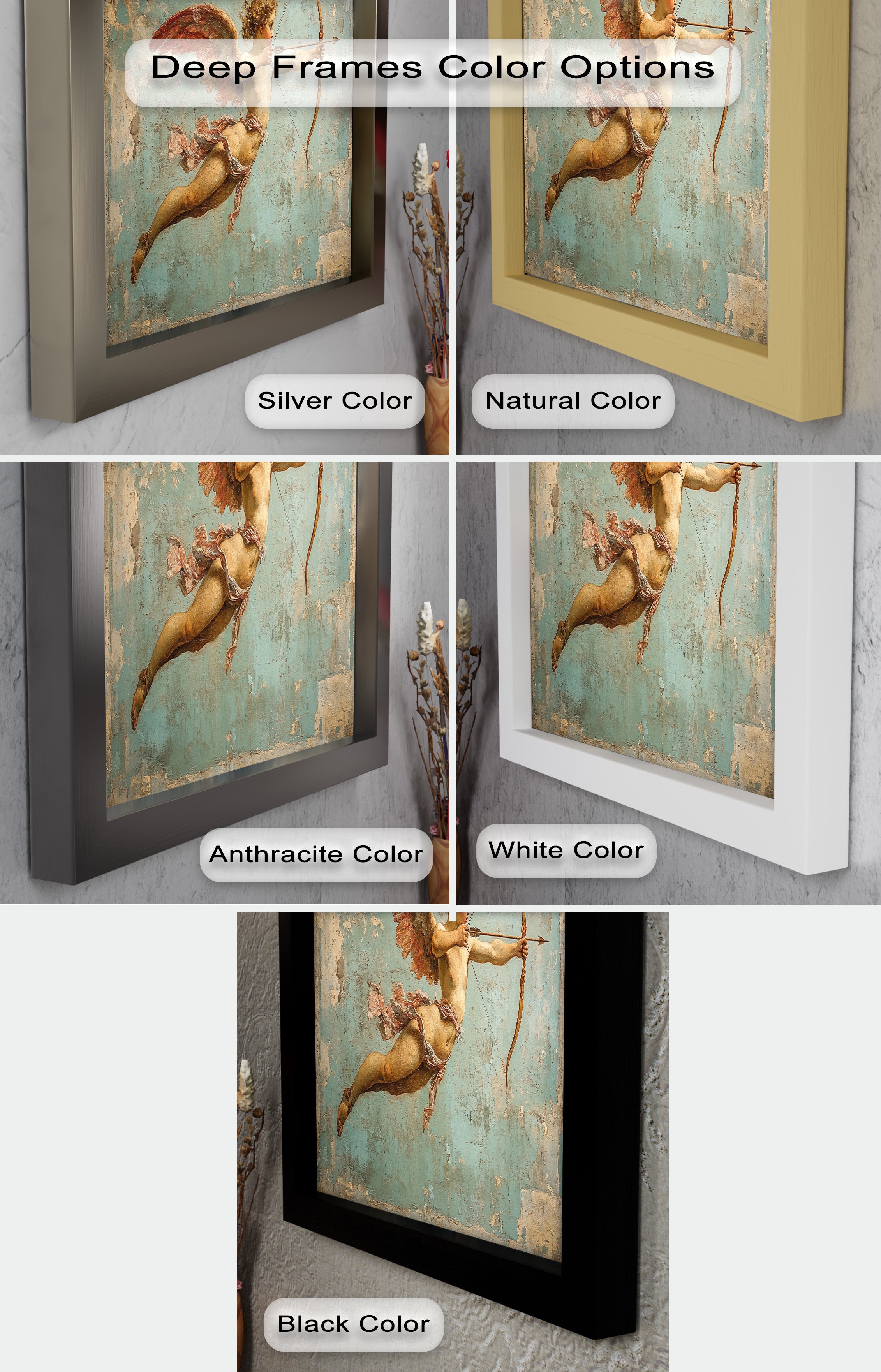 Arrow of the Divine - Greek Mythology Oil Painting Wall Art for Home Decor, Office & Gift