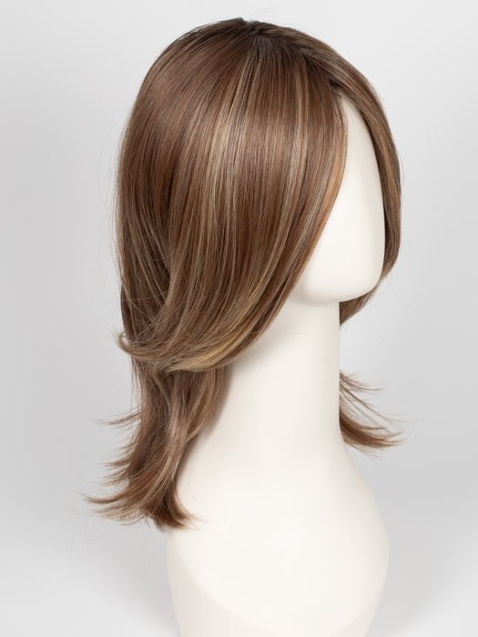 Drew Synthetic Lace Front Wig with Mono Top - Natural Looking Human Hair Wig for Women | Perfect for Cosplay, Daily Wear & Special Occasions
