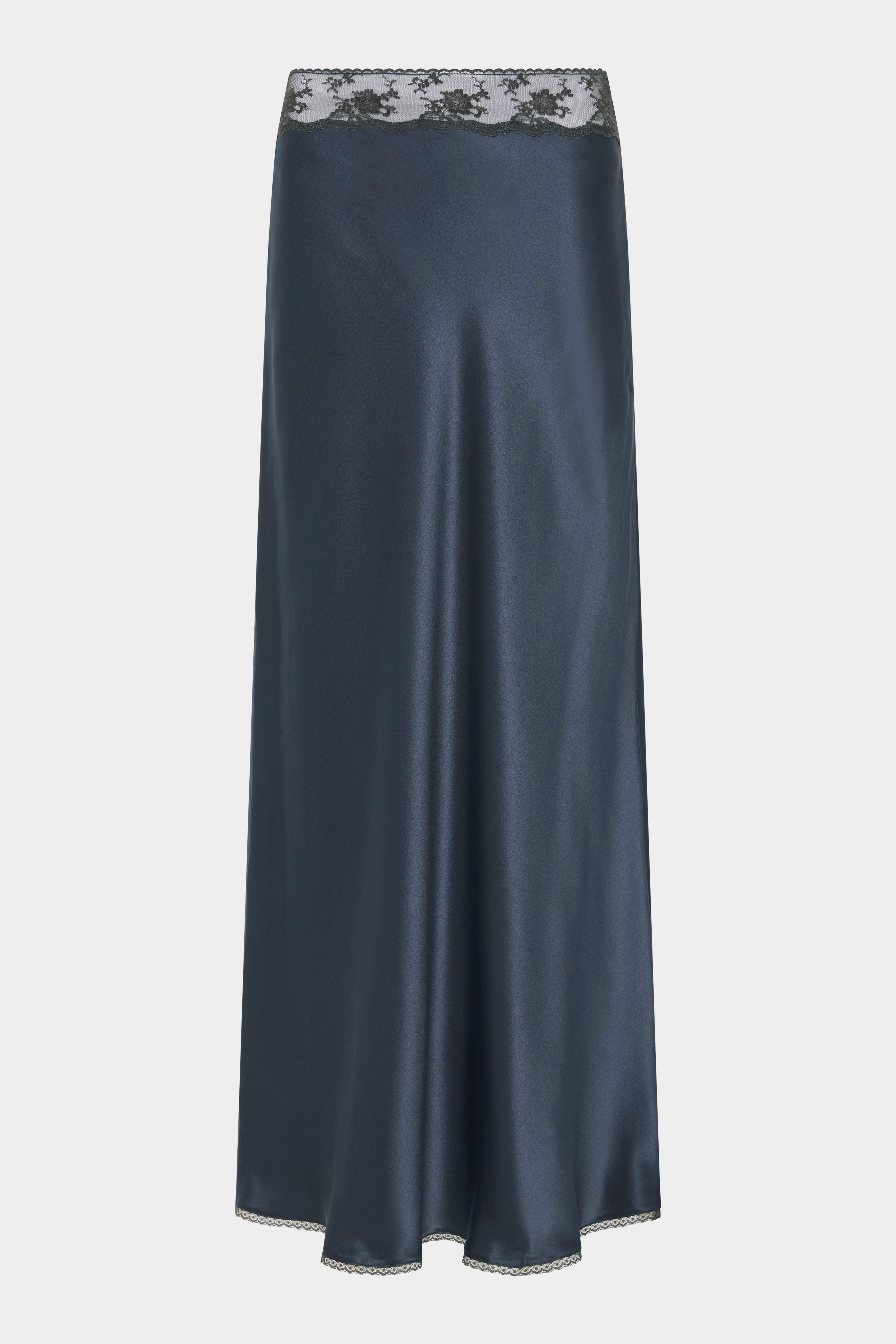 Aries Bias Skirt - Women's Flowy Midi Skirt with High Waist & Side Slit | Perfect for Casual Outfits, Date Nights & Summer Vacations