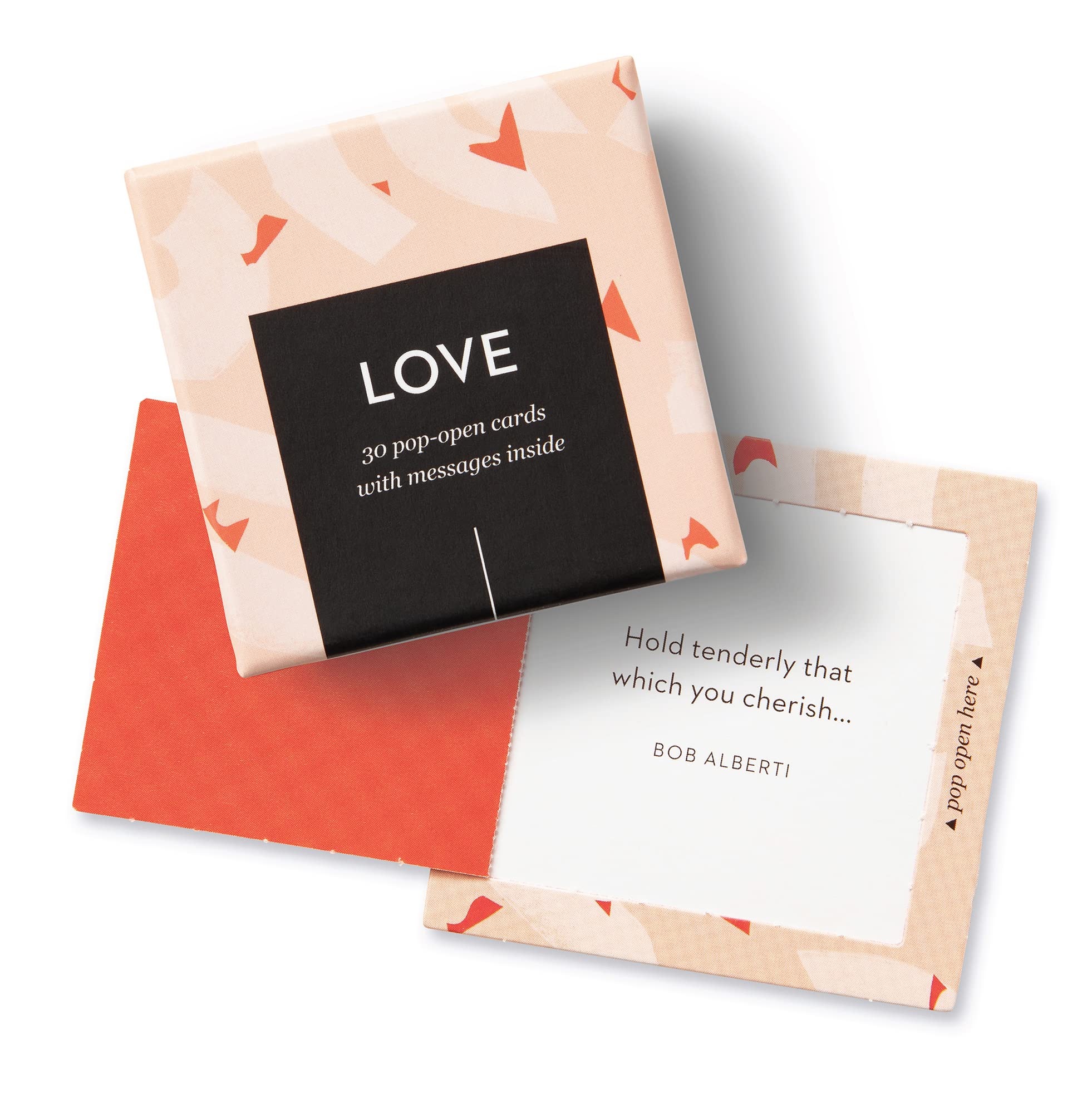 ThoughtFulls Pop-Open Greeting Cards - 2-Pack Love & Encouragement Set - 60 Unique Message Cards for Birthdays, Anniversaries & Special Occasions