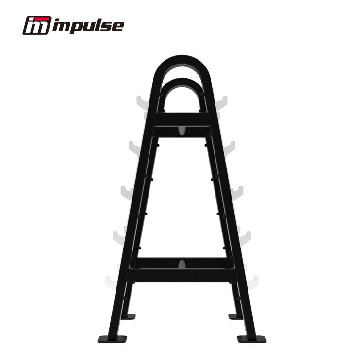SL7027 Heavy Duty Barbell Rack - Olympic Weight Plate Storage Stand for Home Gym & CrossFit Training - Perfect for Garage Workouts & Strength Training Equipment Organization