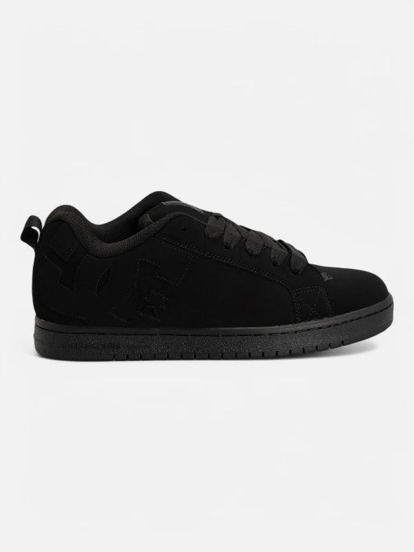 DC Court Graffik 3BK Skate Shoes for Men - Lightweight & Durable Sneakers for Skateboarding, Streetwear & Casual Wear
