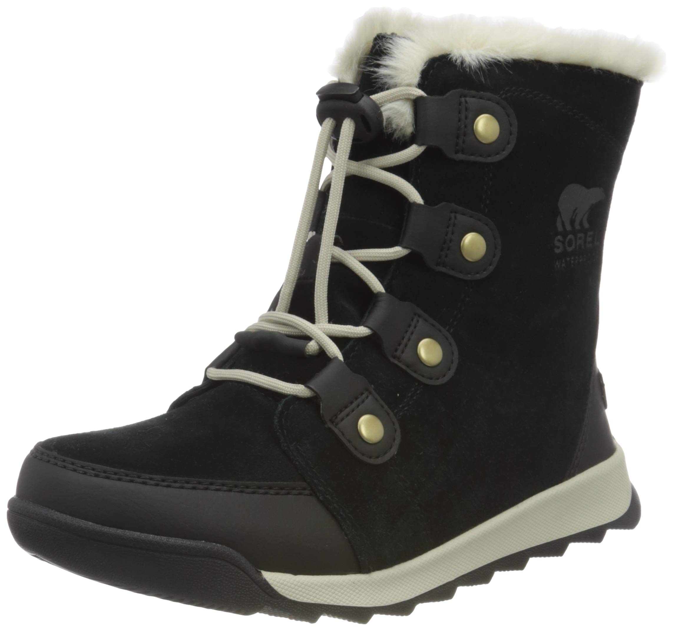 Sorel Kids Whitney II Suede Waterproof Winter Boots for Toddler, Little Kid & Big Kid - Warm Snow Boots for Boys & Girls - Perfect for Snow Play, School & Outdoor Activities