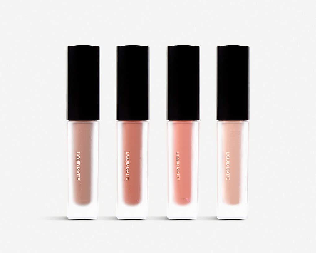 Professional Sensational Liquid Lipstick Set - 4 Mini Matte Lipsticks, Long-Lasting & Waterproof Lip Color for Everyday Wear, Parties & Special Occasions