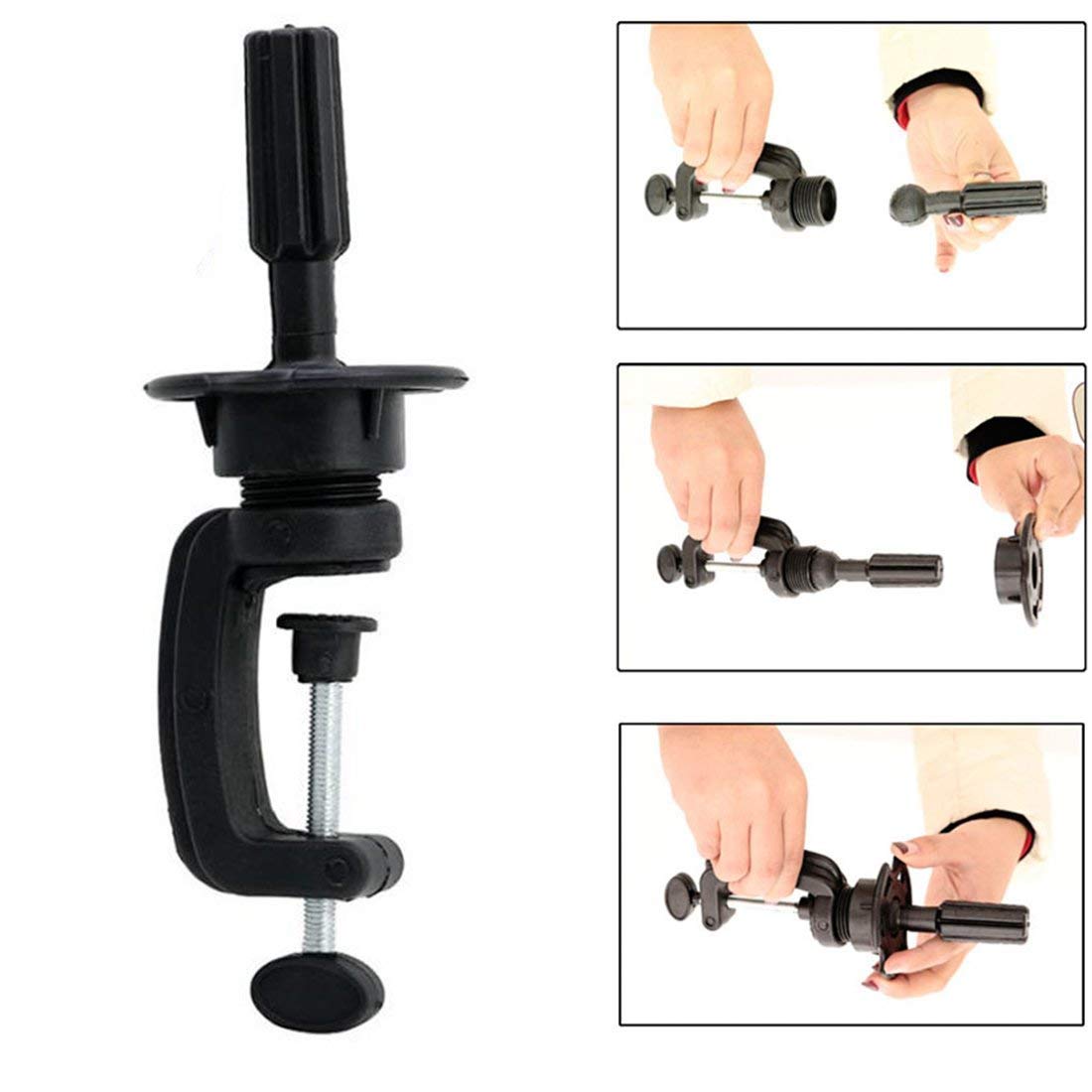VIEWS Professional Hair Extensions & Wigs - Blonde Hair Dummy for Styling & Cutting Practice - Perfect for Salon Training, Cosmetology Students & Home Hairdressing Practice