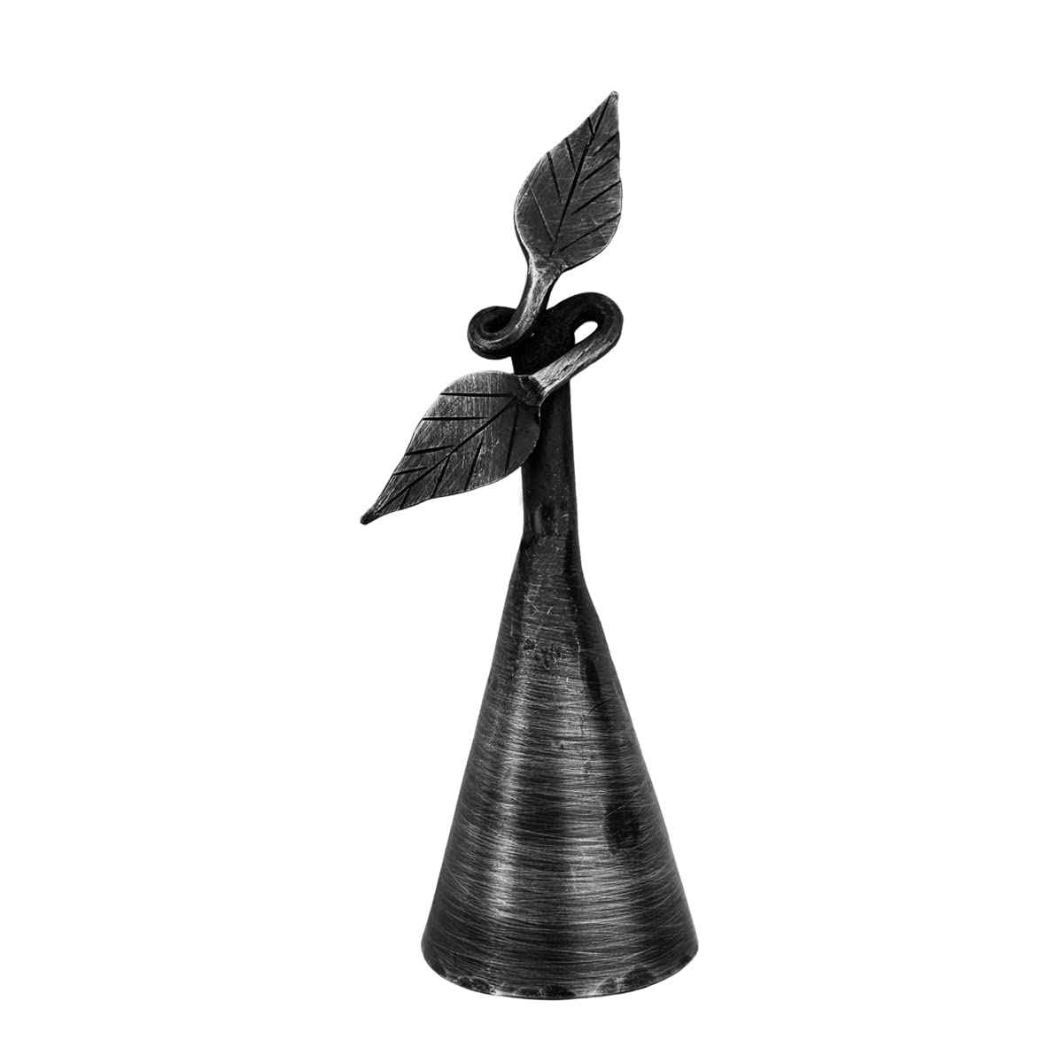 Hand-Forged Wrought Iron Candle Snuffer - Vintage Blacksmith Crafted with Antique Black Finish - Classic Home & Office Decor for Romantic Dinners, Fireplace Ambiance, and Candlelit Relaxation