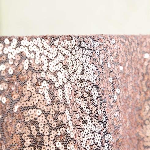 Premium Sequin Round Tablecloth 132
