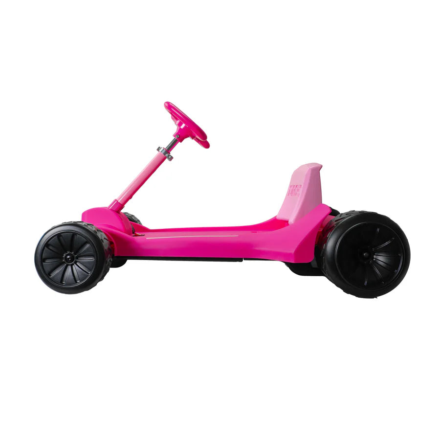 Droyd Zypster Mini Electric Go Kart for Kids - 24V 2Ah Lithium Ion Battery, 100W Brushed Motor, 6 MPH Speed, 3 Miles Range - Perfect for Backyard Fun, Birthday Gifts & Outdoor Adventures
