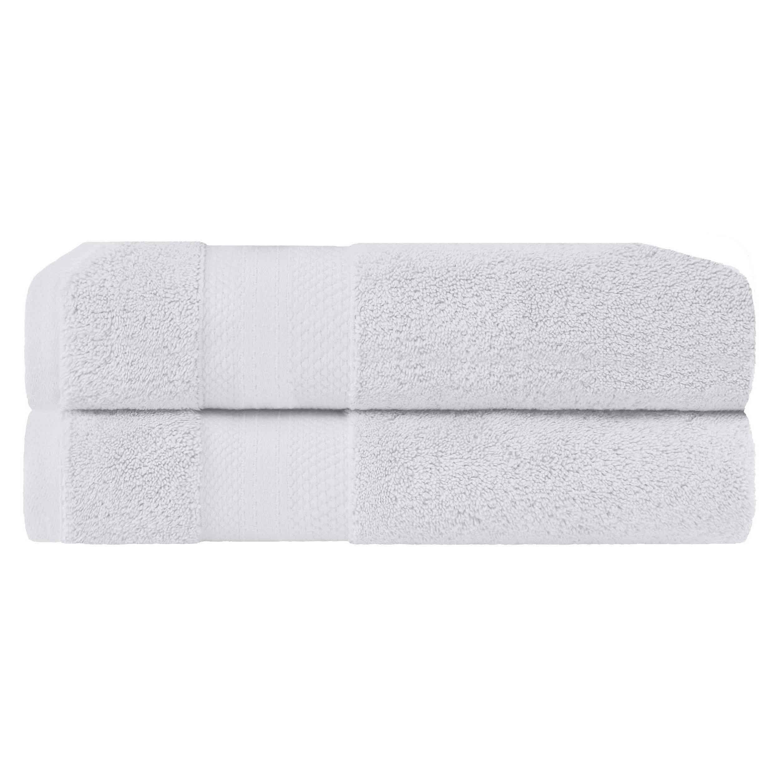 Premium Turkish Cotton Bath Towel Set - Ultra Soft & Absorbent 2-Piece Bath Sheets for Spa, Gym & Luxury Bathroom Use