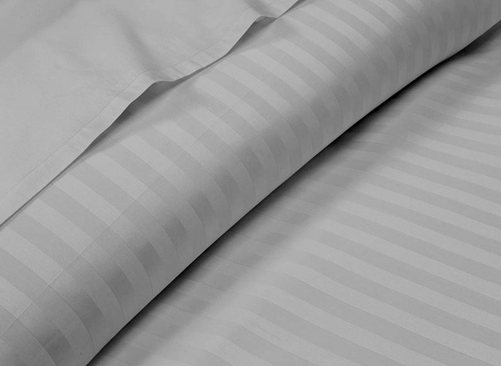 Premium 100% Certified Giza Cotton Pillowcase & Sheet Set - Queen Size Egyptian Cotton Sheets, Ultra Soft Sateen Weave, Breathable Bedding for 15