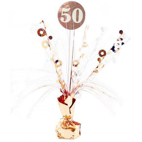 Milestone Balloon Weight Centerpiece for Birthday Party Decorations, Baby Shower, Anniversary & Wedding Celebrations - Elegant Table Decor with Heavy Base