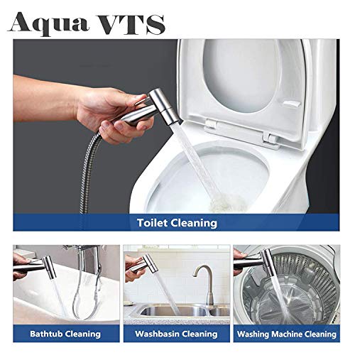 Portable Bidet Sprayer for Toilet - Shattaf with T-Adapter for Easy Installation | Perfect for Bathroom Hygiene, Travel & Postpartum Care