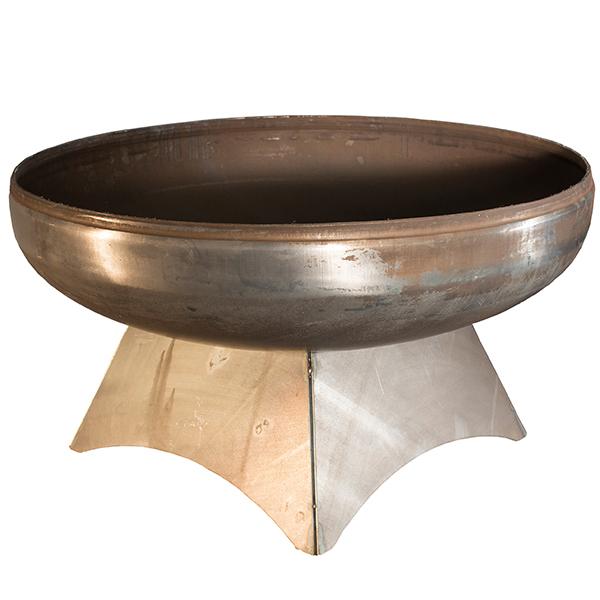 Liberty Fire Pit with Standard Base - Outdoor Wood Burning Fire Pit for Backyard, Patio, and Camping - Perfect for Gatherings, S'mores, and Relaxation