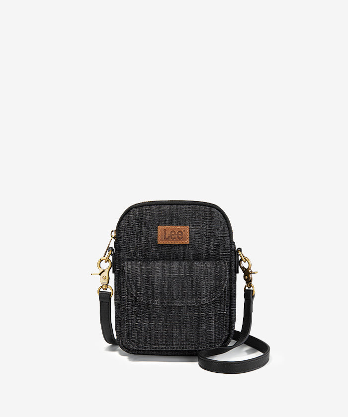 LEE Canvas Mini Crossbody Bag for Women - Stylish & Lightweight Small Shoulder Purse - Perfect for Travel, Shopping & Everyday Use
