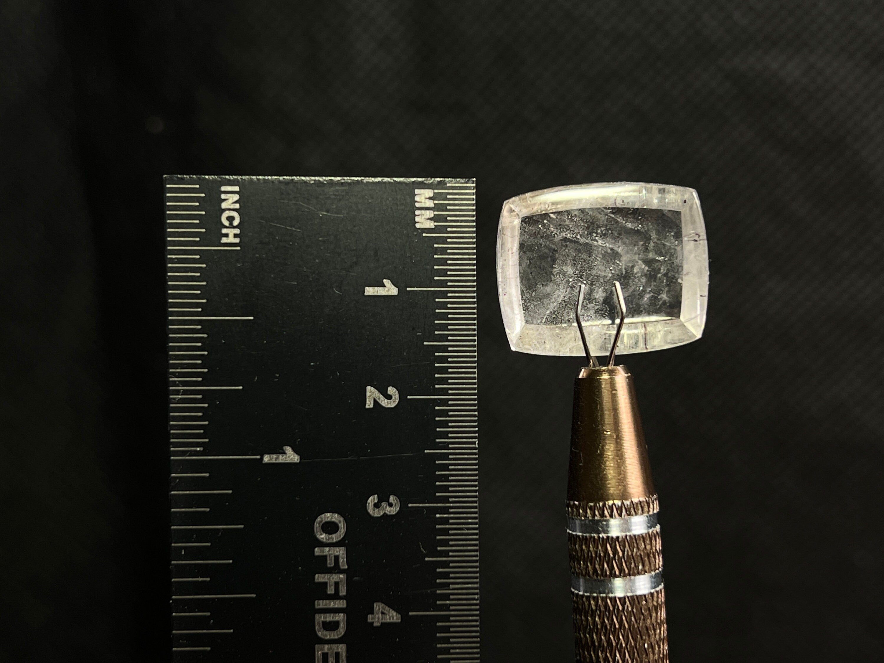 Natural Pink Fire Quartz Crystal Rectangle - Raw Gemstone for Jewelry Making, Healing & Meditation - COVELLITE 48998 | DIY Pendants, Rings & Spiritual Decor