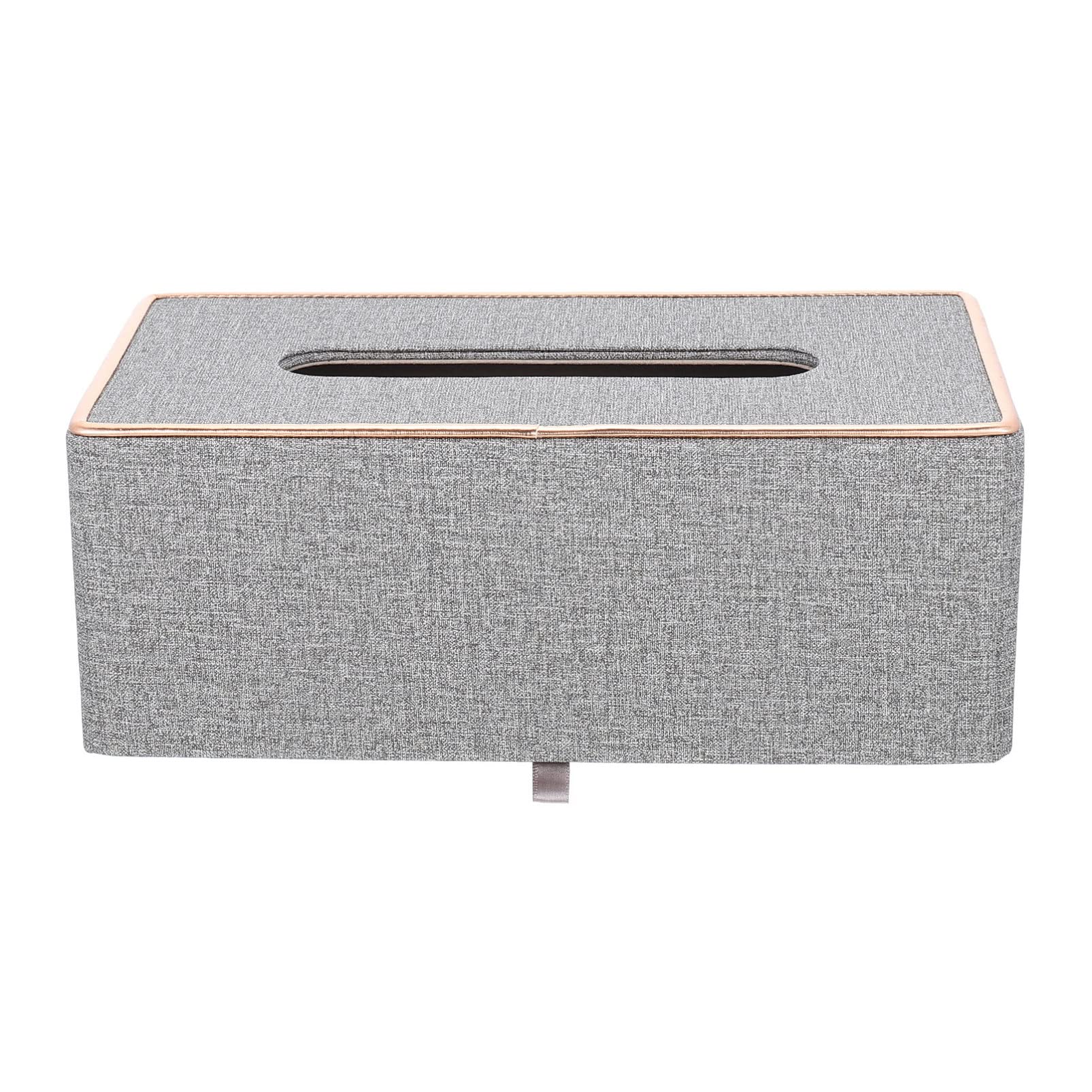 Premium Paper Towel Holder & Tissue Box Organizer - Sturdy Storage Container for Napkins, Tissues & Paper Rolls - Perfect for Kitchen, Bathroom & Office Organization