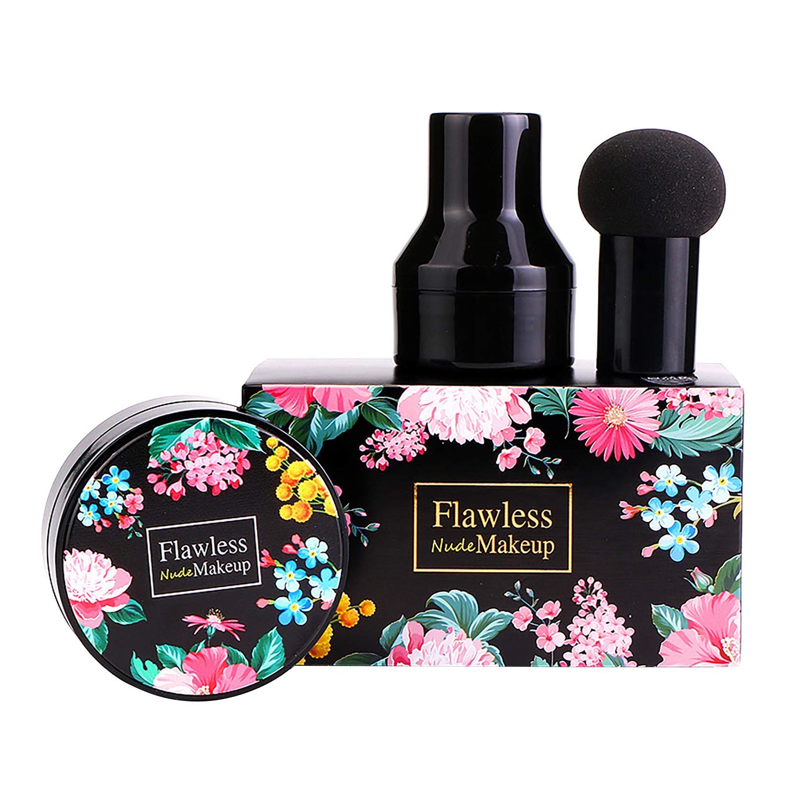 Dry Brush for Skin Exfoliation & Airbrush Foundation - Brightening Cushion Sponge for BB Cream & Concealer Application - Perfect for Shower & Skincare Routine (Size B, One Size) - Ideal for Daily Exfoliation & Flawless Makeup Application