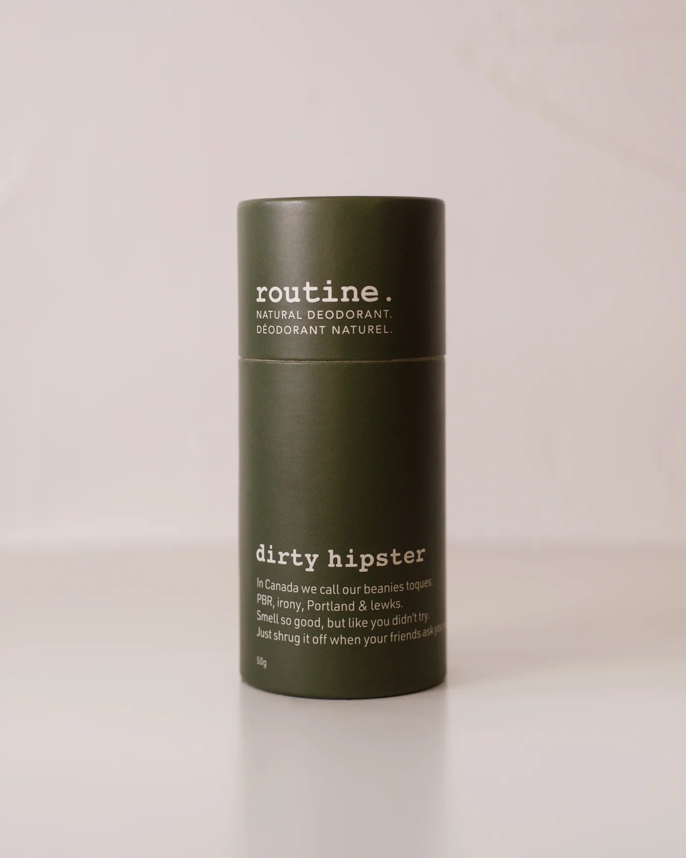 Dirty Hipster No. 1 Natural Deodorant Stick for Men & Women - Aluminum Free, Long Lasting Protection - Perfect for Travel, Gym & Daily Freshness