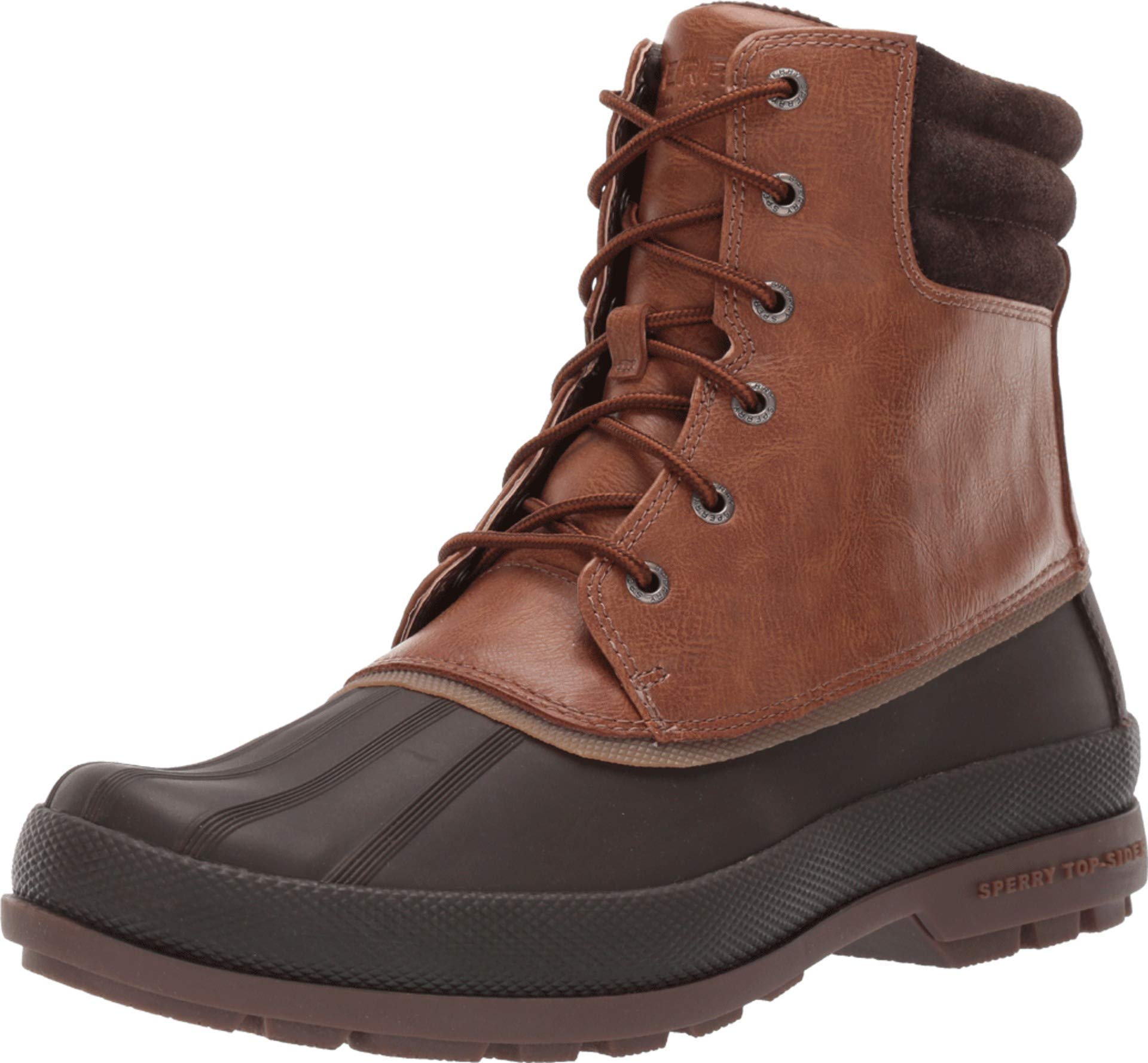 Sperry Men's Cold Bay Waterproof Winter Boots - Insulated Slip-Resistant Snow Boots for Hiking, Work & Outdoor Activities