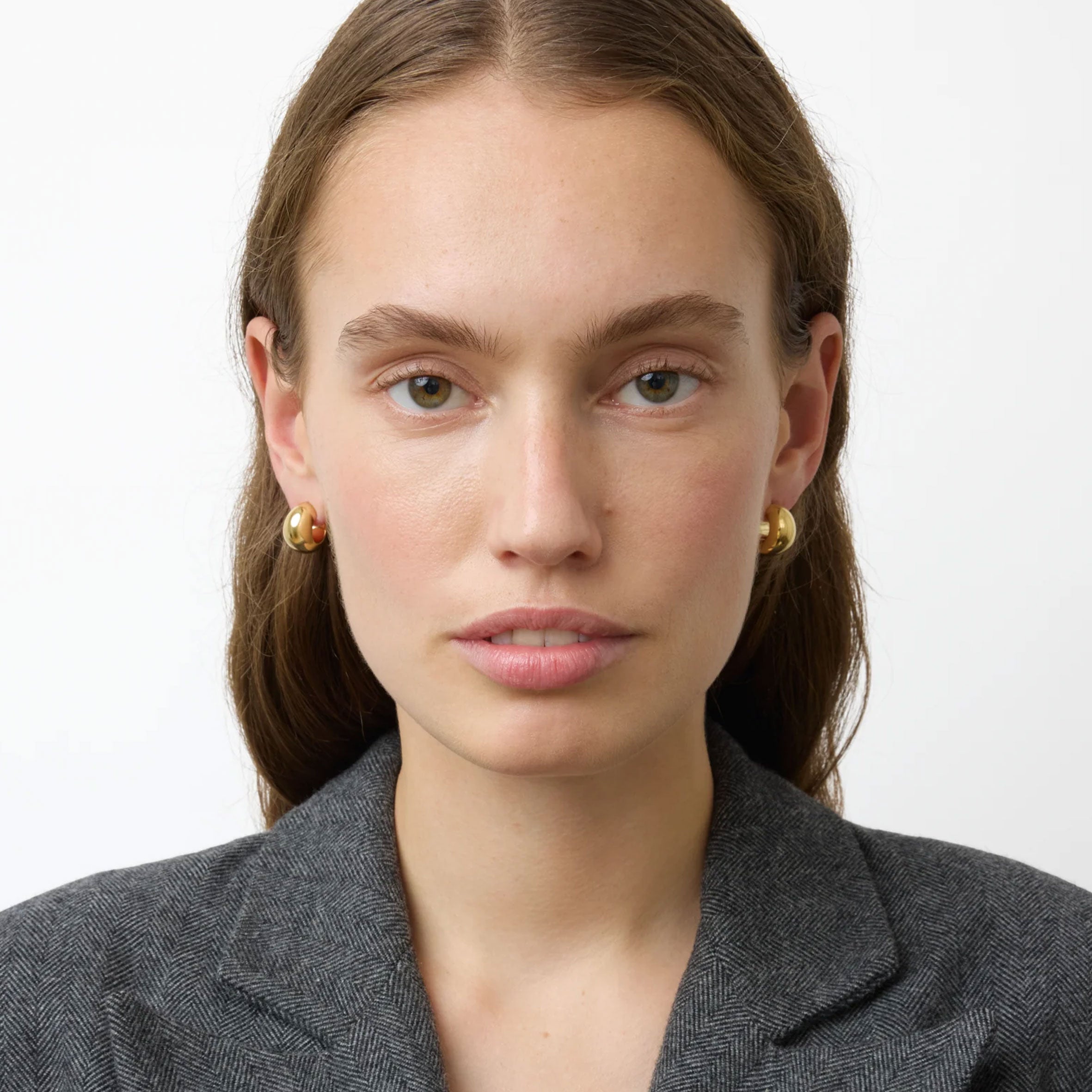 Simone Gold Hoop Earrings for Women - Elegant & Trendy Jewelry Gift for Everyday Wear & Special Occasions