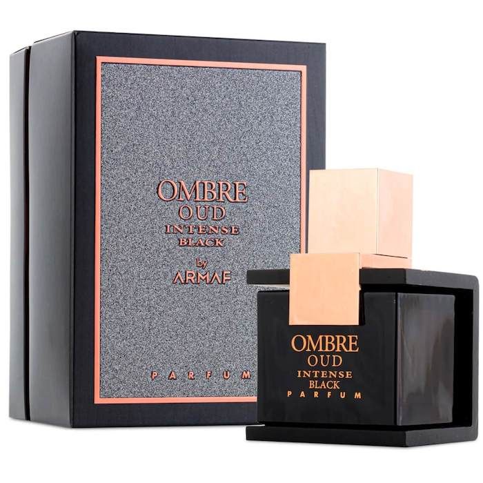 Armaf Ombre Oud Intense Black Eau de Parfum 100ml Spray for Men - Luxury Arabian Scent for Date Night & Special Occasions