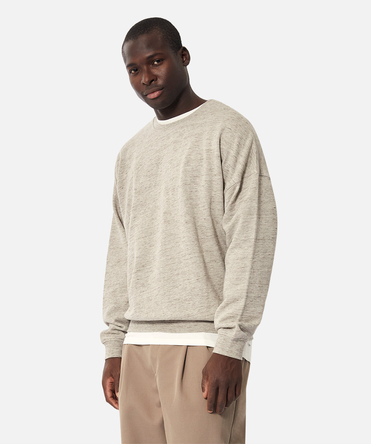 Ventura Sweater - Cozy Tweed Marle Knit Pullover for Women | Perfect for Fall & Winter Layering, Casual Outings & Office Wear