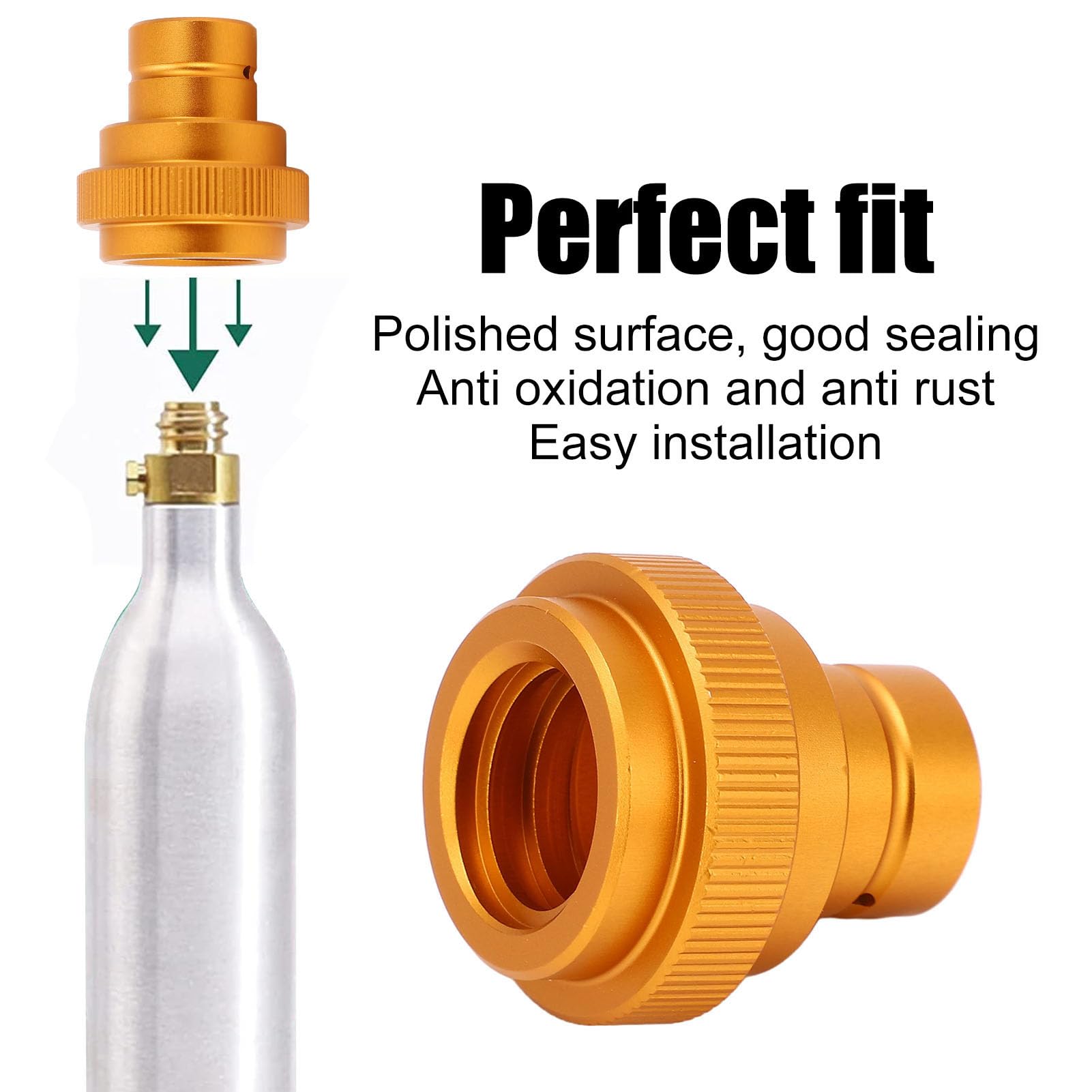 10PCS CO2 Regulator Washers & Gaskets - Silicone Seals & Rubber O-Rings for Soda Machine, CO2 Cylinder Exchange, Carbonator - Compatible with Soda Makers, Keg Systems, Home Brewing & Commercial Beverage Dispensing