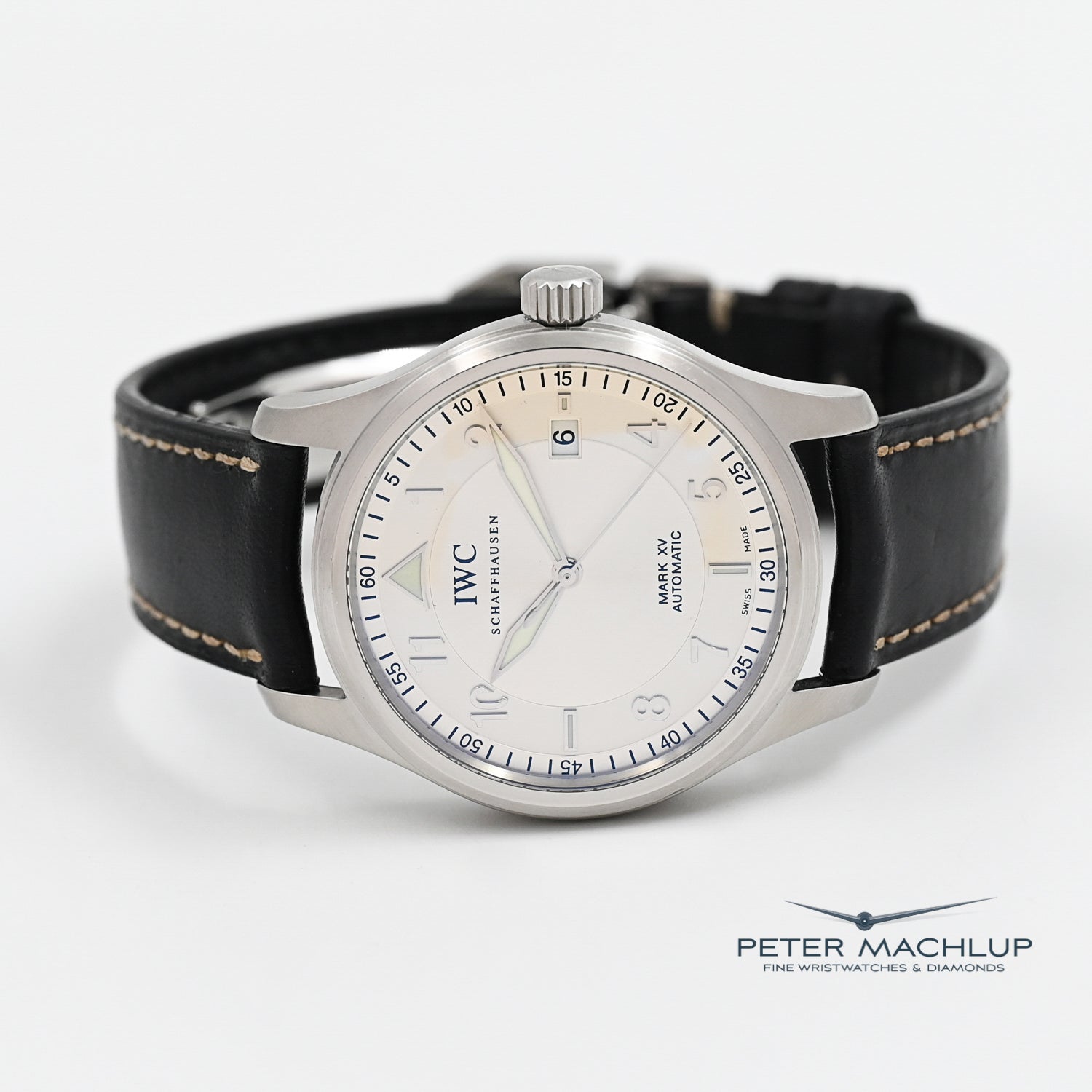 IWC Pilot Watch Mark XV Spitfire 2004 - Swiss Automatic Men's Luxury Chronograph - Perfect for Aviation Enthusiasts & Collectors
